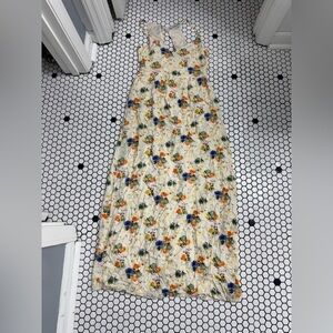 Potters pot floral maxi dress size small